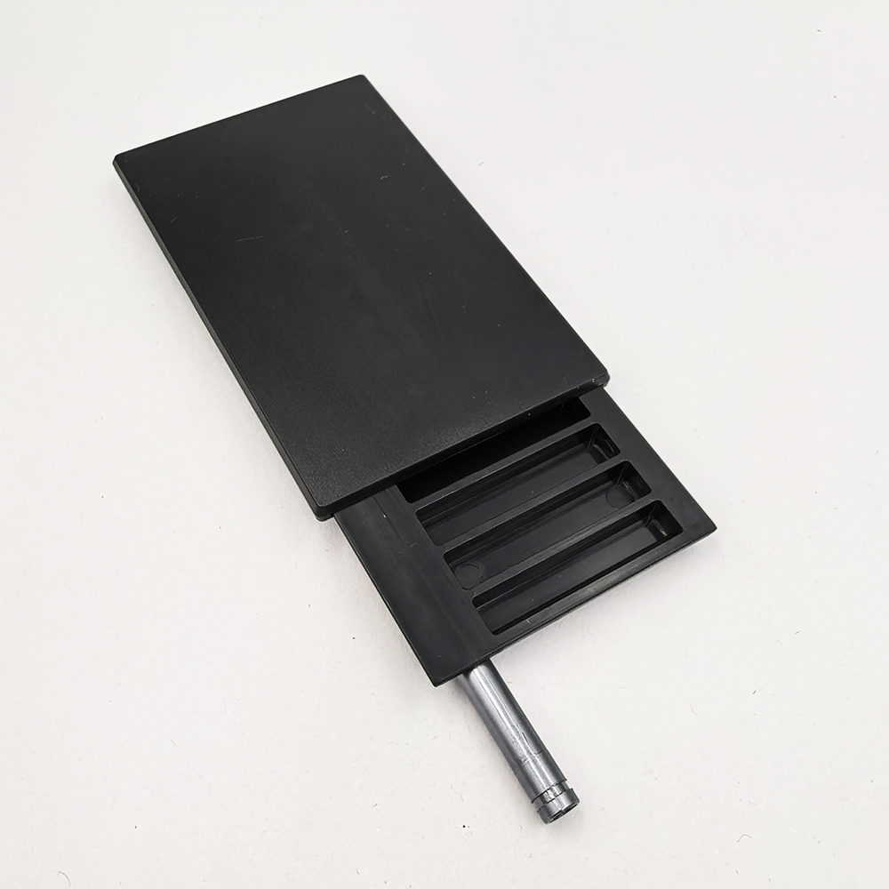 Laptops - 8-Fächer Plastik-Schnupftabak-Set-Behälter mit Schiebedeckel aus Aluminium,