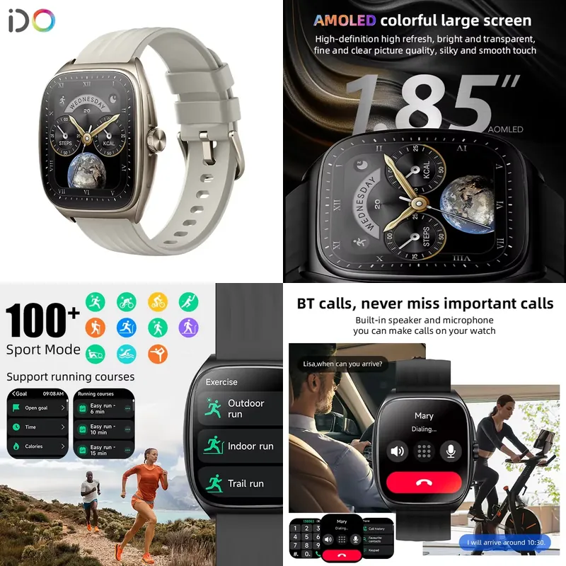 Smartwatches - 2025 Modische Herren-Smartwatch vom Hersteller mit
