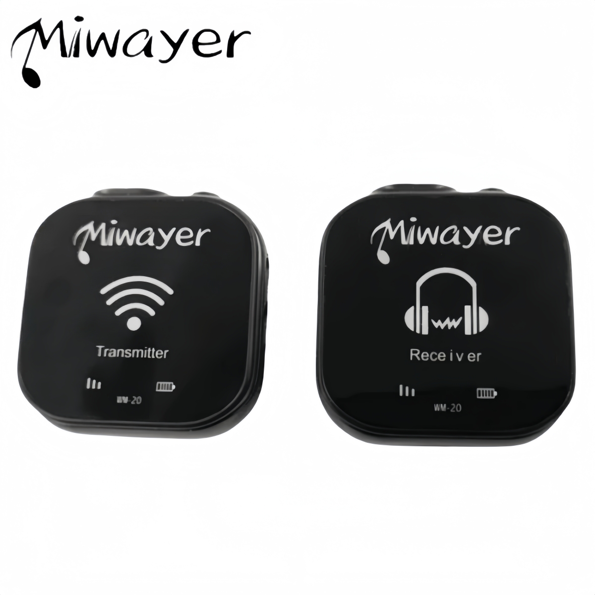 In Ear Monitors For Singers - Miwayer WM-20 5.8G Drahtloses In-Ear-Monitor-System, Sender