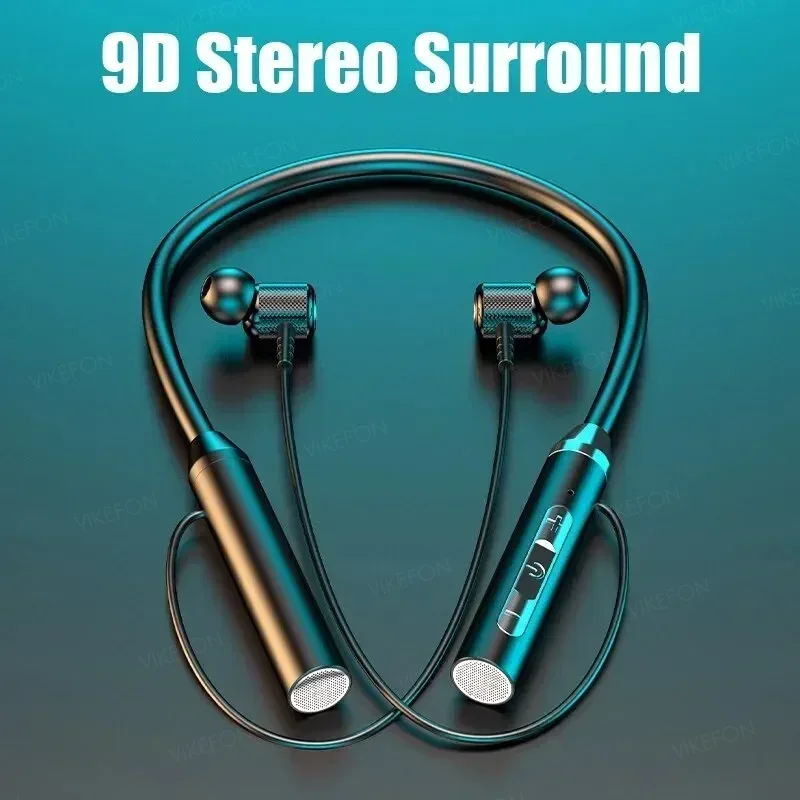 Magnetic Neckband Sports Earphones - Drahtlose Kopfhörer Bluetooth 5,0 Neckband Kopfhörer