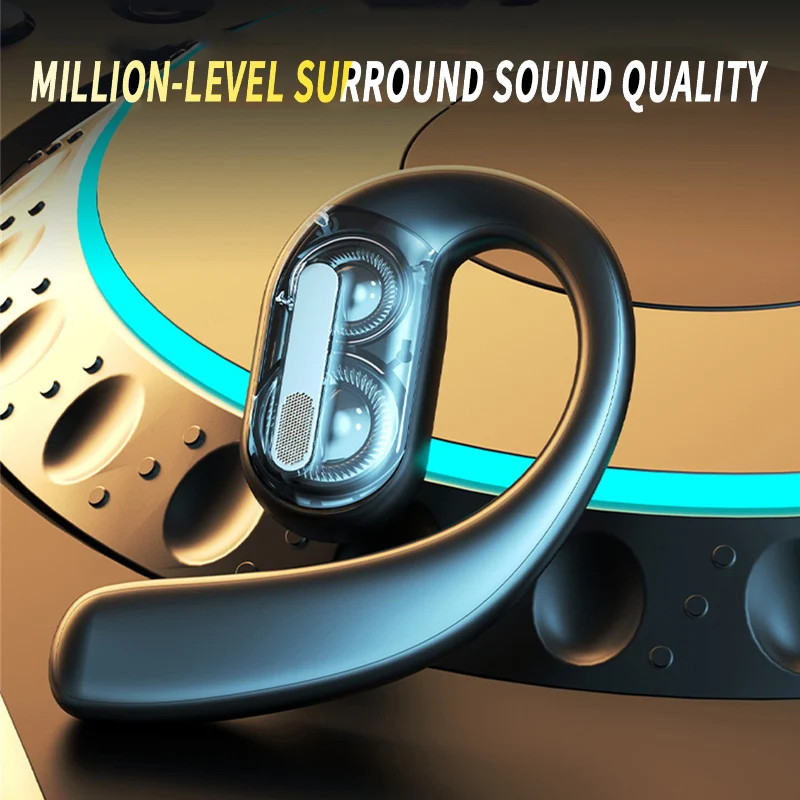 Open Ear Air Conduction Headphones - Drahtlose Bluetooth-Kopfhörer, vollständig offenes Headset, Luftleitung,