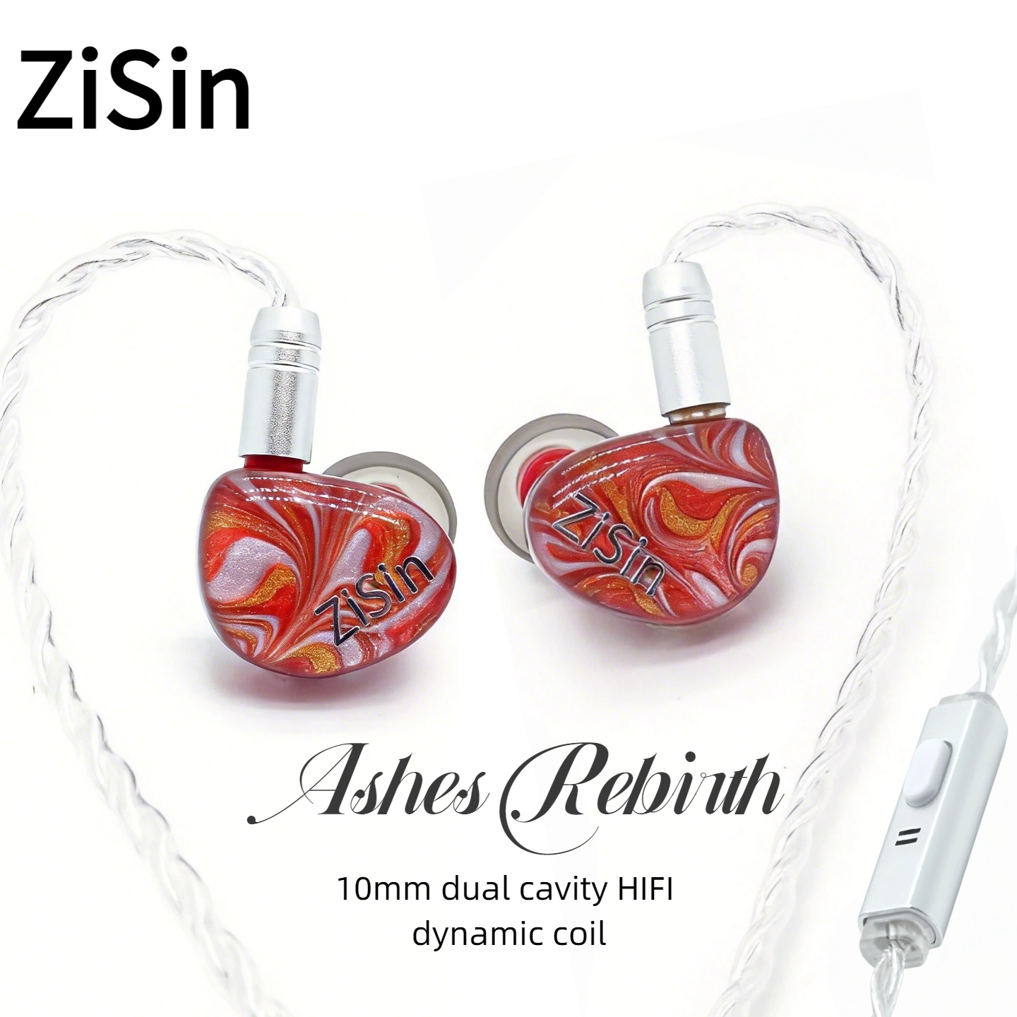Planar Magnetic Iem Earphones - ZiSin 340 IEM 10mm 1DD Treiber,
