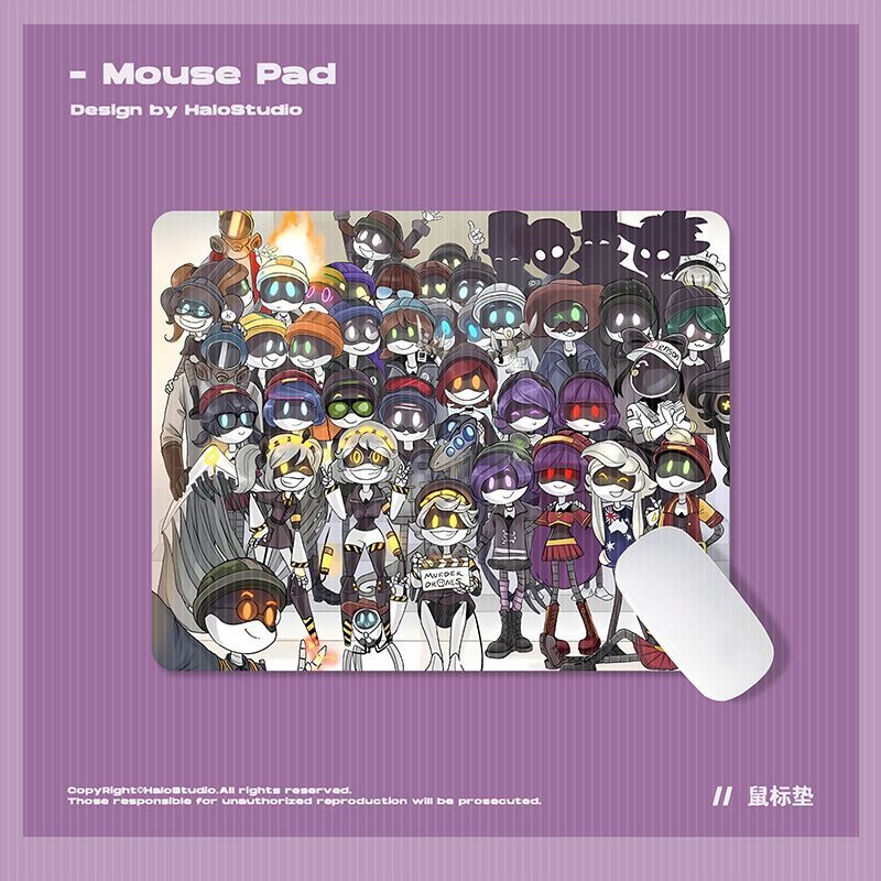 Drones - Anime Murder Drones Merch Mauspad, Büro-Schreibtischunterlage,