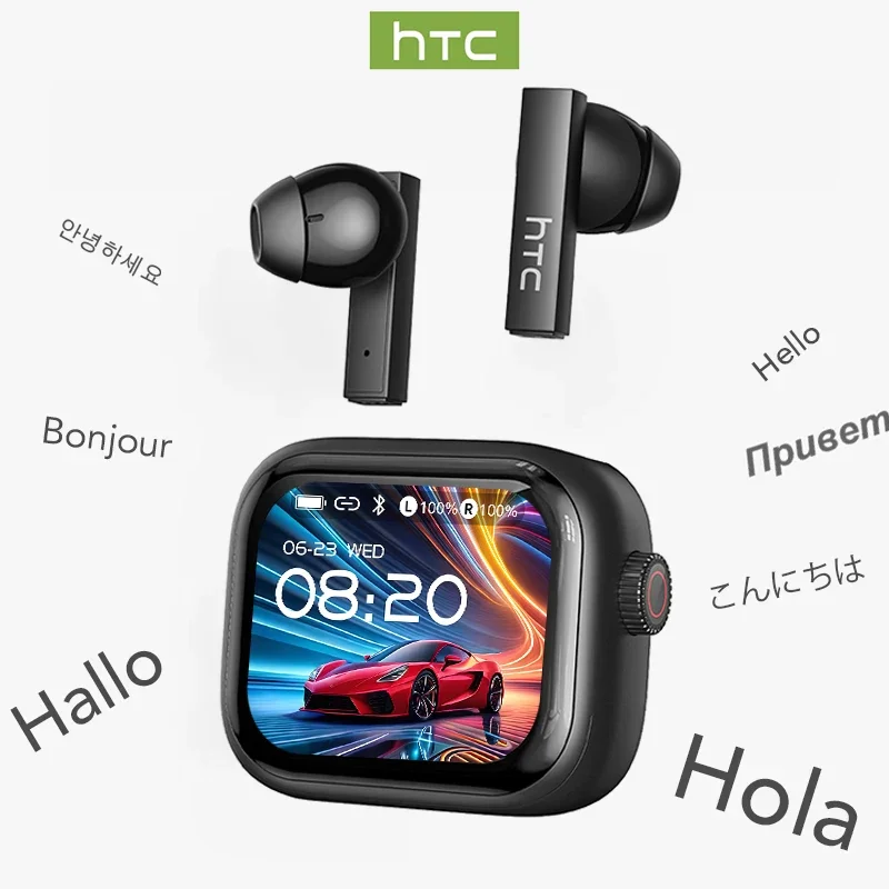 Open Ear Air Conduction Headphones - [Ultra-HD-Bildschirm] HTC NE40 Kopfhörer Bluetooth V6