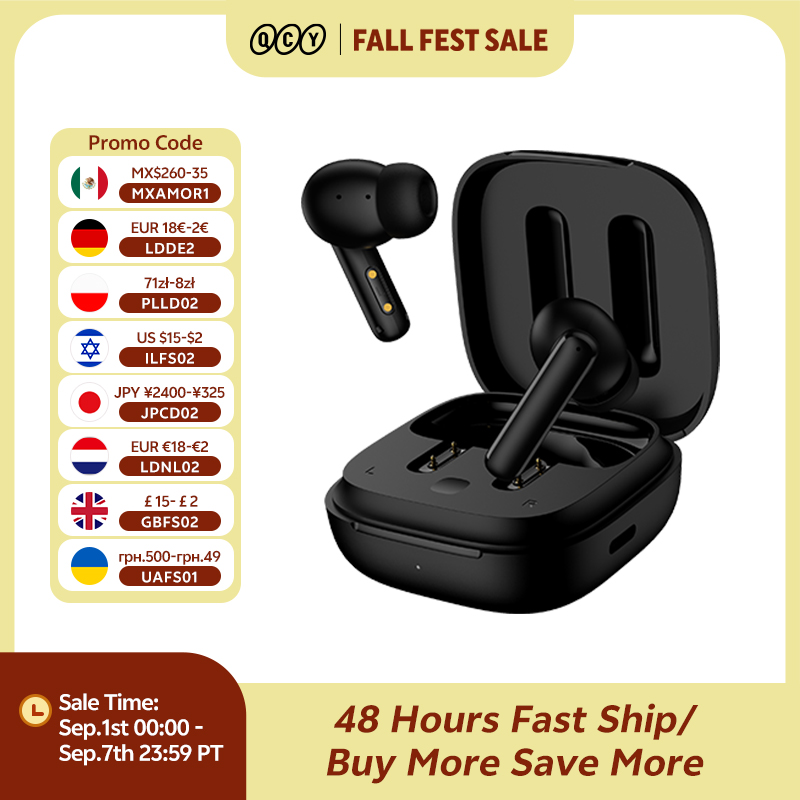 Tws Earbuds Bluetooth 5.3 - Qcy t13 anc kabelloser Kopfhörer Bluetooth