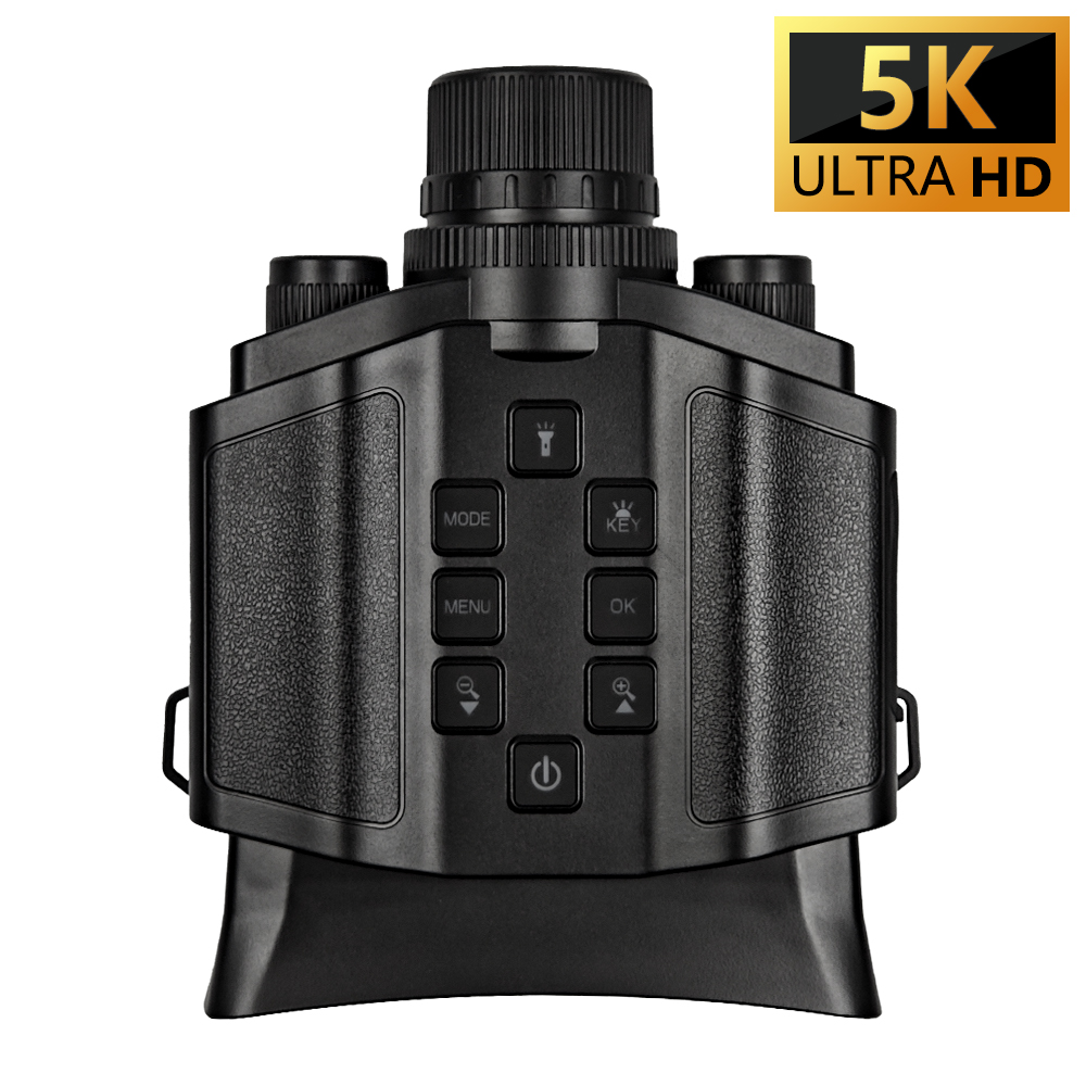 Cameras - 60MP 5K Infrarot-Nachtsichtfernglas mit Taschenlampenfunktion und