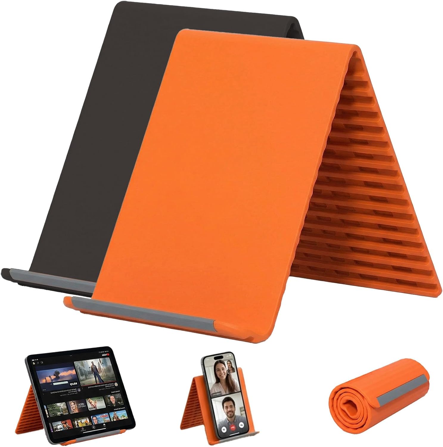 Tablets - Tragbarer Silikon-Handyhalter, flexibler Ständer, frei in