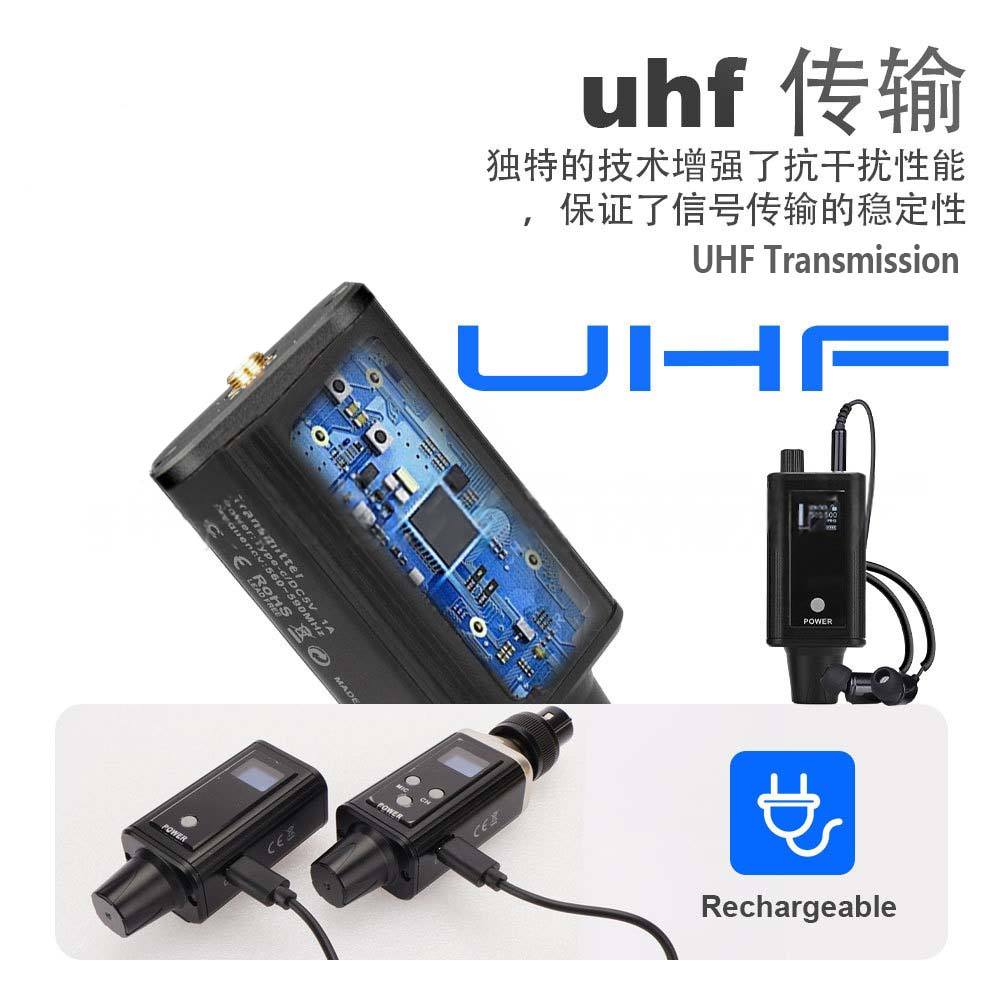 In Ear Monitors For Singers - Professionelles UHF IEM Drahtloses In-Ear-Monitor-System mit
