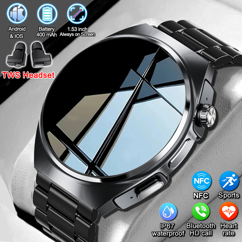 Tws Earbuds Bluetooth 5.3 - Für Mann Frauen Neue 2-in-1-Smartwatch mit