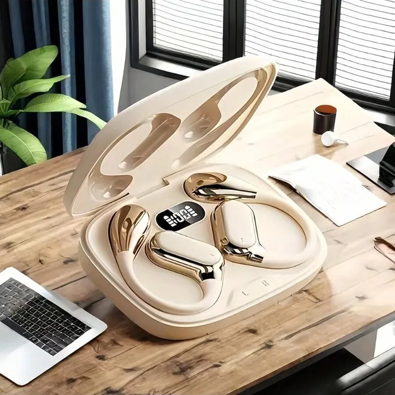 Open Ear Air Conduction Headphones - Original Q11 Silikon In-Ear Ohrbügel Sport-Kopfhörer