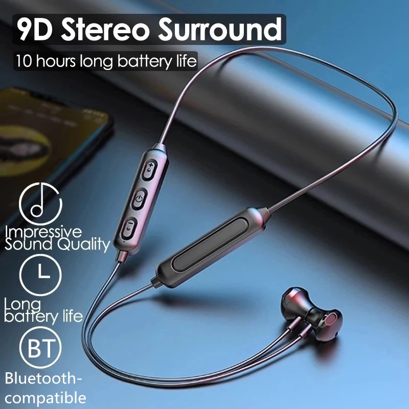 Magnetic Neckband Sports Earphones - Drahtlose Bluetooth 5,0 Kopfhörer Magnetic Sports