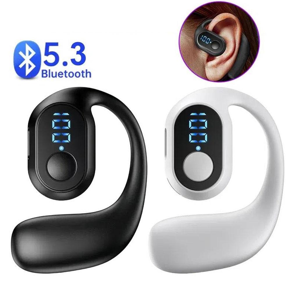 Open Ear Air Conduction Headphones - Open-Ear Luftleitungs-Kopfhörer Kabellose Bluetooth-Ohrhörer Knochenleitungs-Stereo Einseitiger