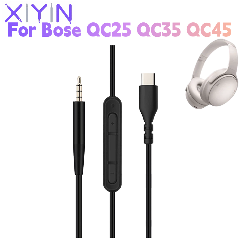 Type C Wired Earphones With Mic - Ersatzkabel 1,4 Meter DAC Typ C