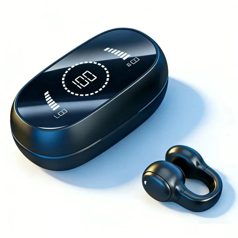 Bone Conduction Running Headphones - Knochenleitungs-Ohrhörer Bluetooth Kabellos TWS Stereo Sport-Kopfhörer