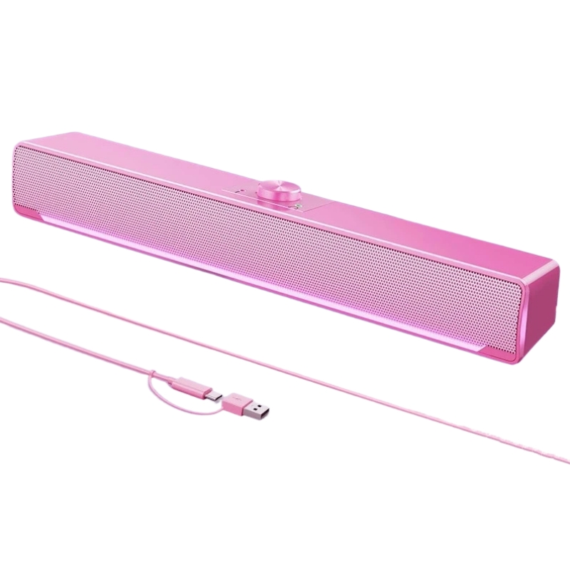 Rgb Computer Soundbar For Pc - Multimedia RGB Desktop PC Computer RGB