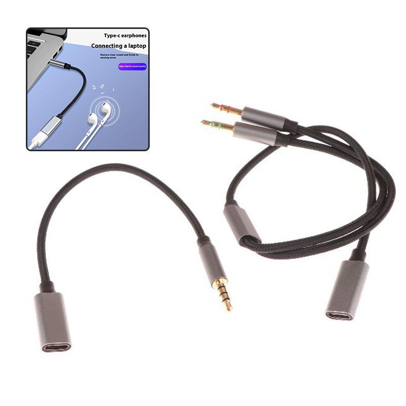 Type C Wired Earphones With Mic - 1Pcs Telefon Tablet PC Zubehör Mit