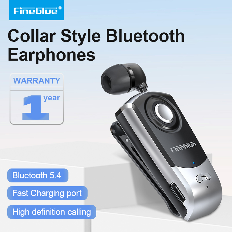Type C Wired Earphones With Mic - Fineblue F960 Kabelloses Bluetooth-Headset mit Ohren