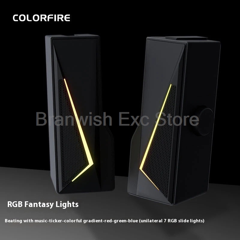 2x2,5 W Computer Lautsprecher  – Rgb Computer Soundbar For Pc Bewertung und Preis