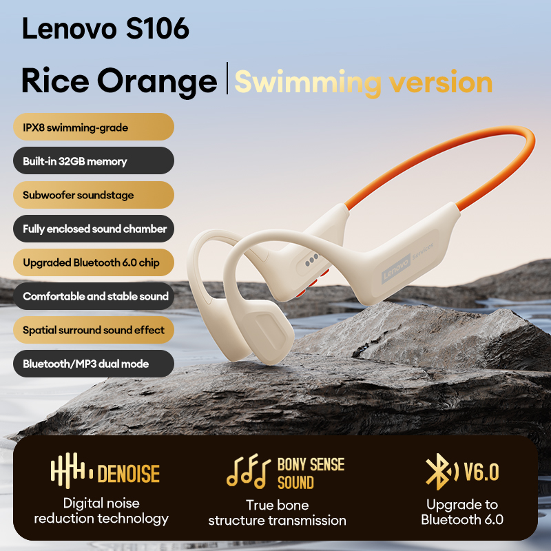 Choice Lenovo S106 Knochenleit – Bone Conduction Running Headphones Bewertung und Preis