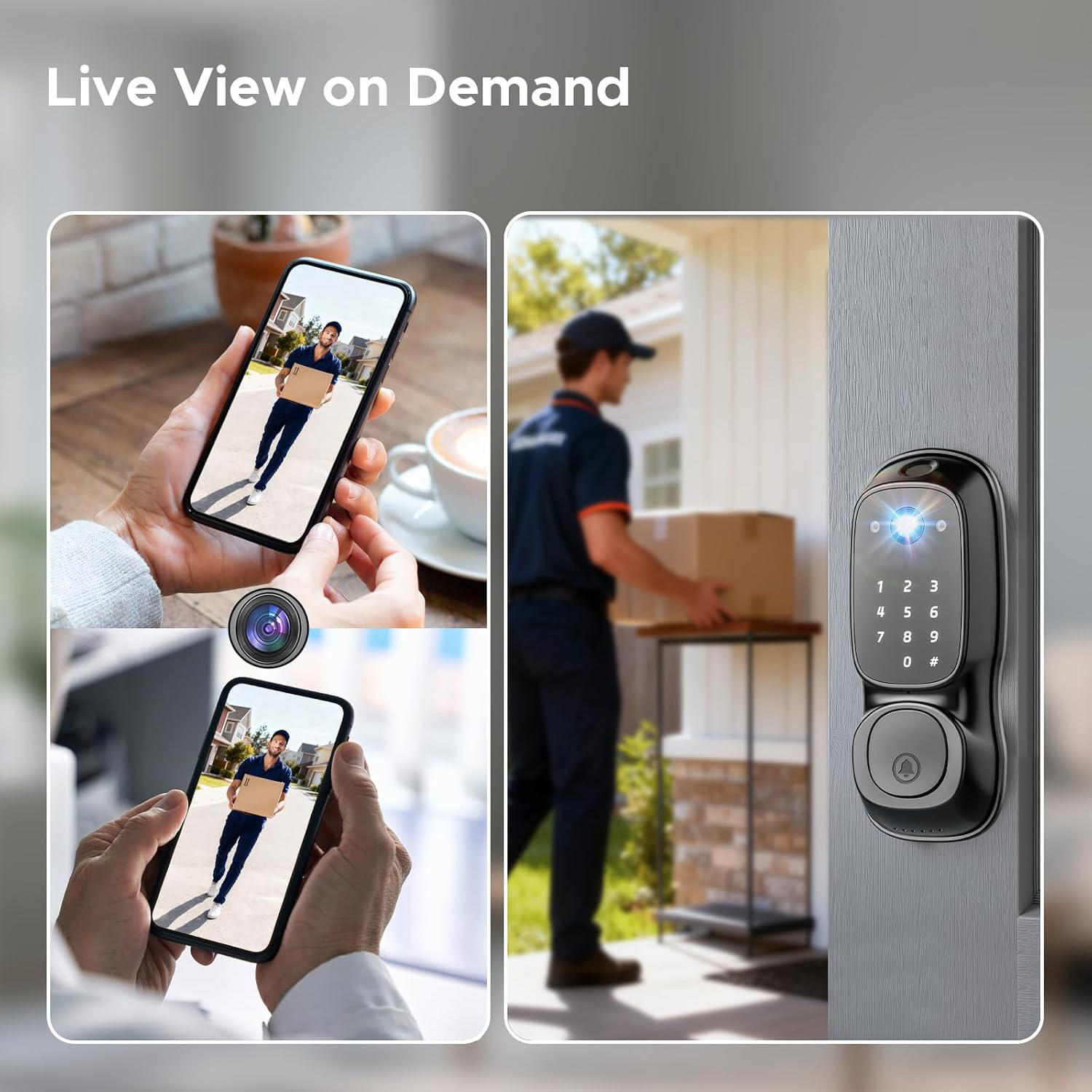 Tuya WLAN-Smart-Türschloss ‎ K – Cameras Bewertung und Preis