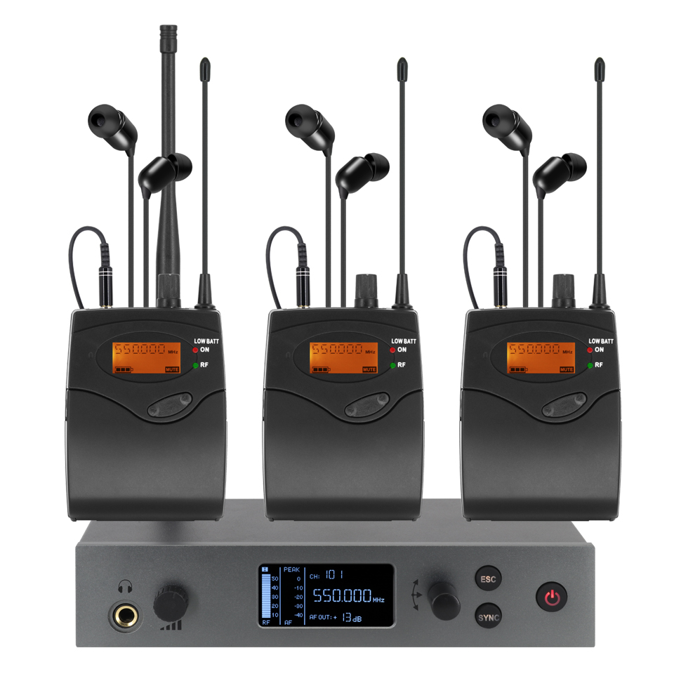 In-Ear-Überwachungssystem, UHF – In Ear Monitors For Singers Bewertung und Preis