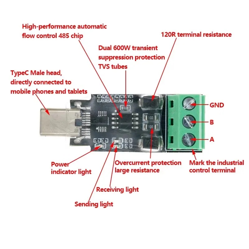Android Typ-C zu 485 Modul, Te – Tablets Bewertung und Preis