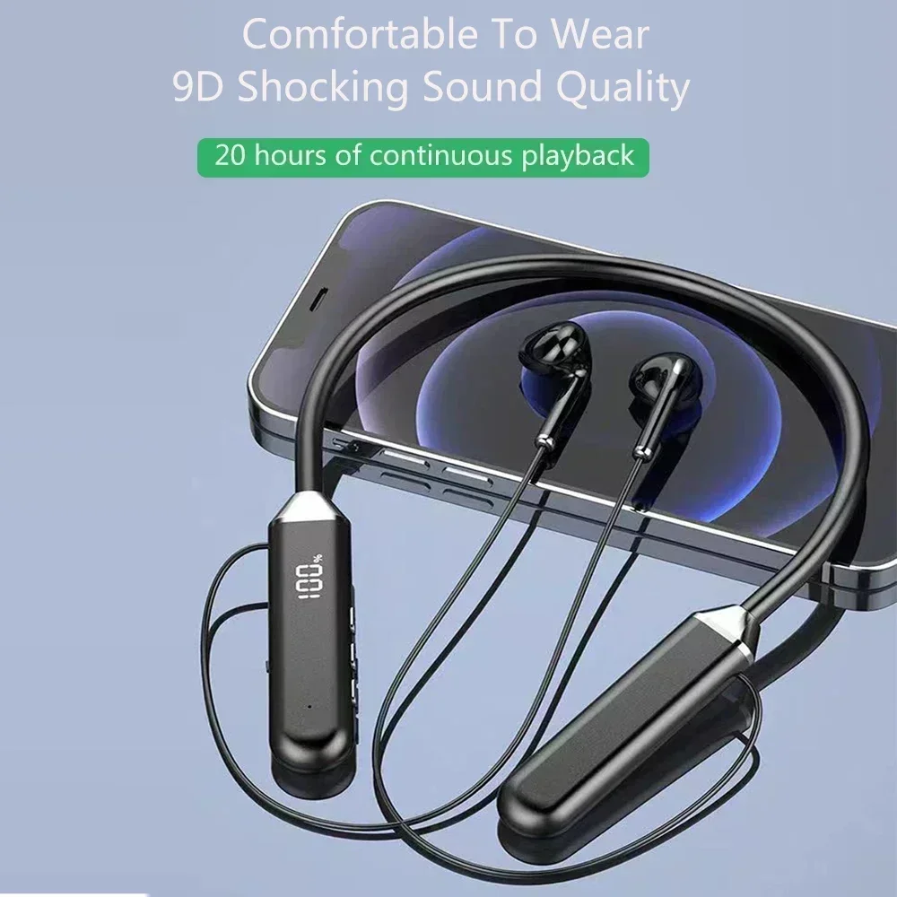 TWS Magnetische Kabellose Kopf – Magnetic Neckband Sports Earphones Bewertung und Preis