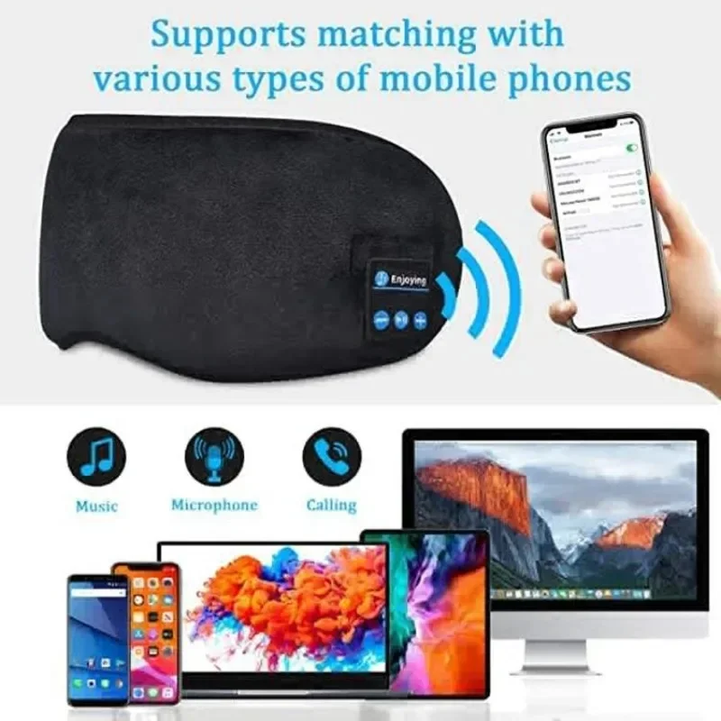 Kabelloses Bluetooth-Schlaf-St – Sleep Mask Headphones Bluetooth Bewertung und Preis