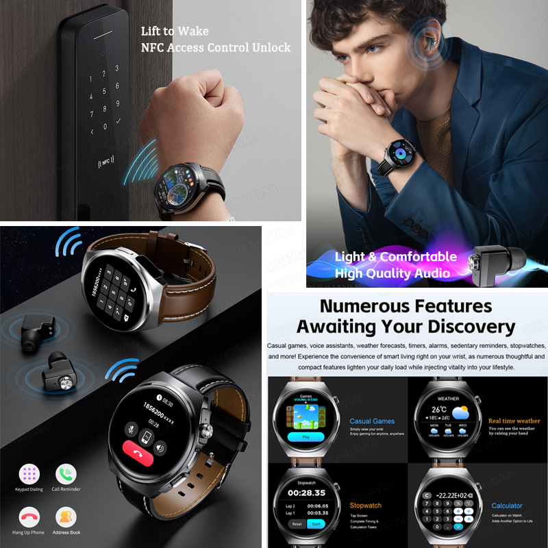 Für Mann Frauen Neue 2-in-1-Sm – Tws Earbuds Bluetooth 5.3 Bewertung und Preis