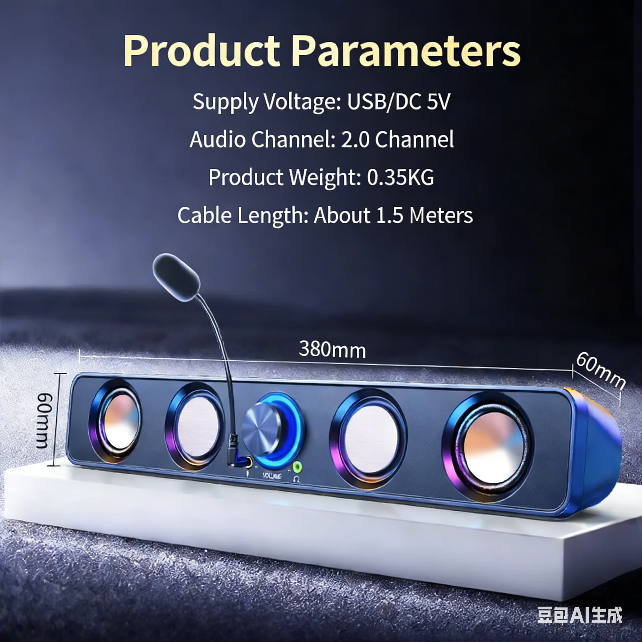 Heimkino-Lautsprechersystem So – Rgb Computer Soundbar For Pc Bewertung und Preis