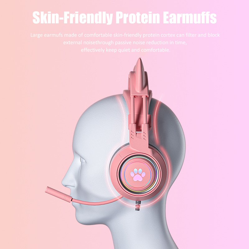 Niedliche Katzen ohr Gaming-Ko – Gaming Headset With Mic Rgb Bewertung und Preis