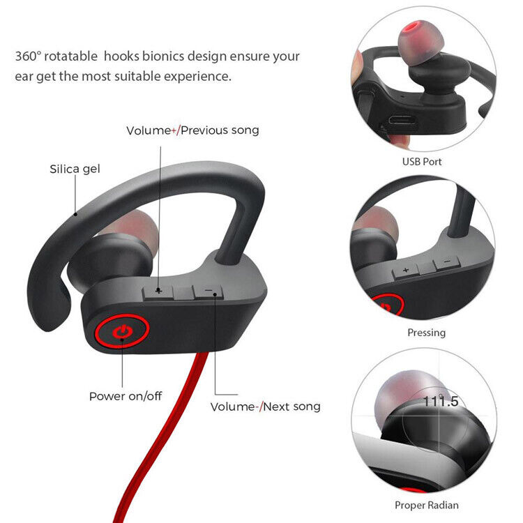 2024 Sport Neckband Wireless R – Bone Conduction Running Headphones Bewertung und Preis