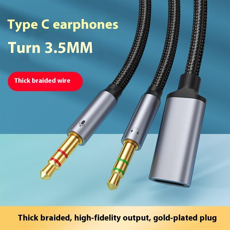 1Pcs Telefon Tablet PC Zubehör – Type C Wired Earphones With Mic Bewertung und Preis