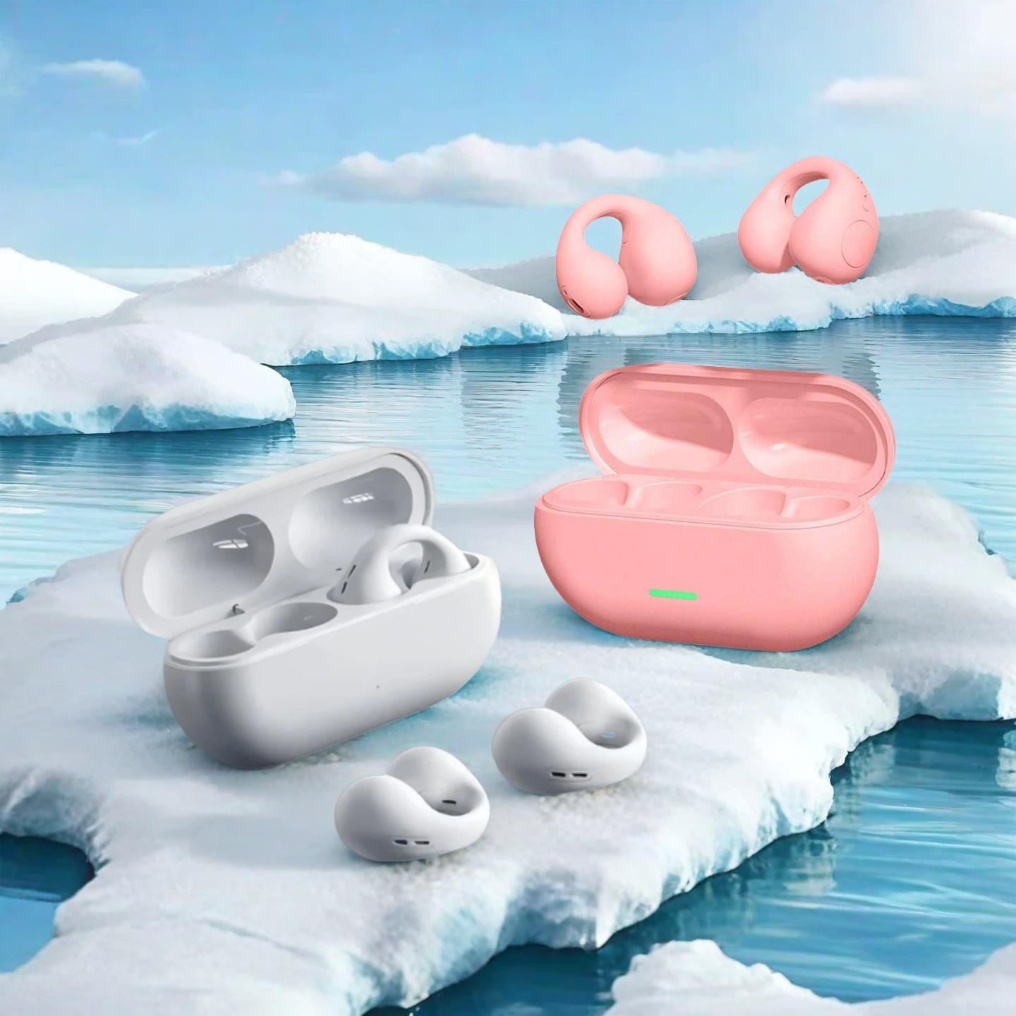 Kabelloser Ohrclip-Kopfhörer,  – Open Ear Air Conduction Headphones Bewertung und Preis