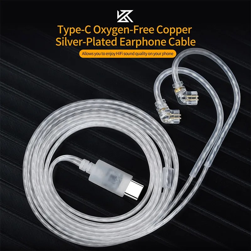 KZ Kopfhörer Typ-c 2PIN Kabel  – Type C Wired Earphones With Mic Bewertung und Preis