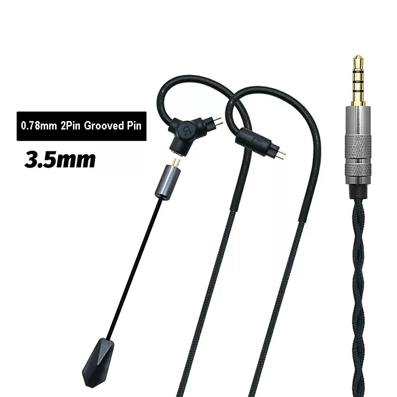 0,78 QDC MMCX Gaming-Kopfhörer – Type C Wired Earphones With Mic Bewertung und Preis