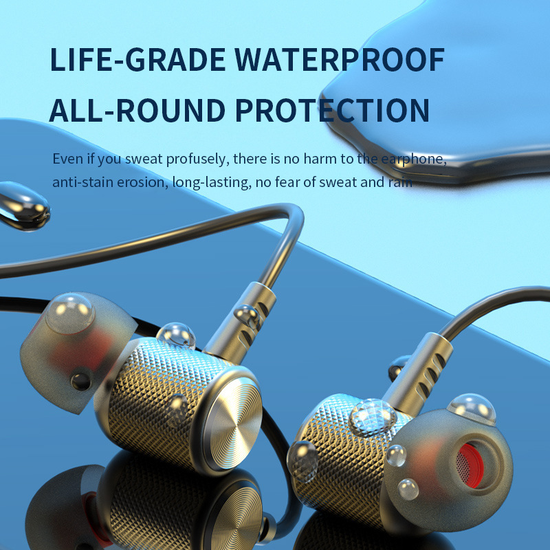 Bluetooth 5.0 Nackenbügel-Kopf – Magnetic Neckband Sports Earphones Bewertung und Preis