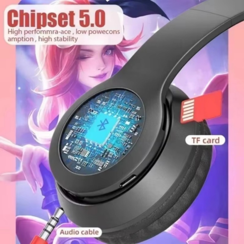 Kabellose Bluetooth-Kopfhörer  – Cat Ear Bluetooth Headset Led Bewertung und Preis