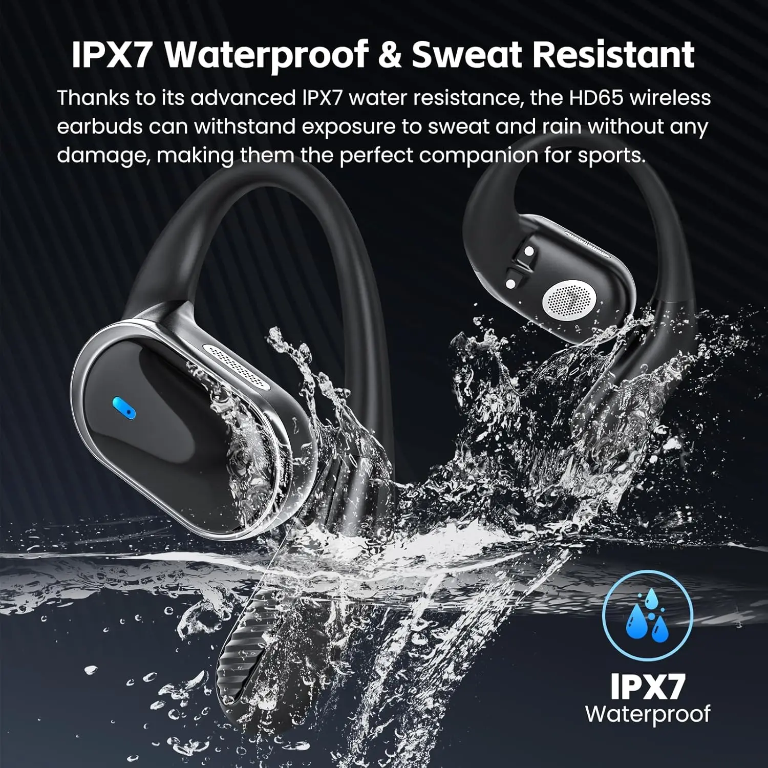 Bluetooth-Ohrhörer, kabellose  – Open Ear Air Conduction Headphones Bewertung und Preis